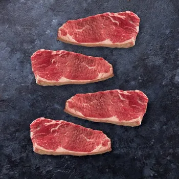 Kansas City Steak Co. USDA Choice NY Strip Steaks 16 oz. Each (Available in 4, 8, or 12 Packs)