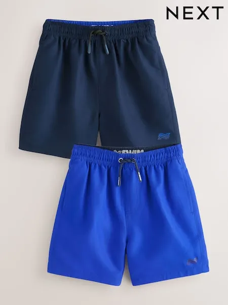 Orange and Yellow Swim Shorts 2 Pack (1.5-16yrs)