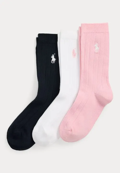 RIBBED CREW SOCK 3 PACK - Sokker - multi