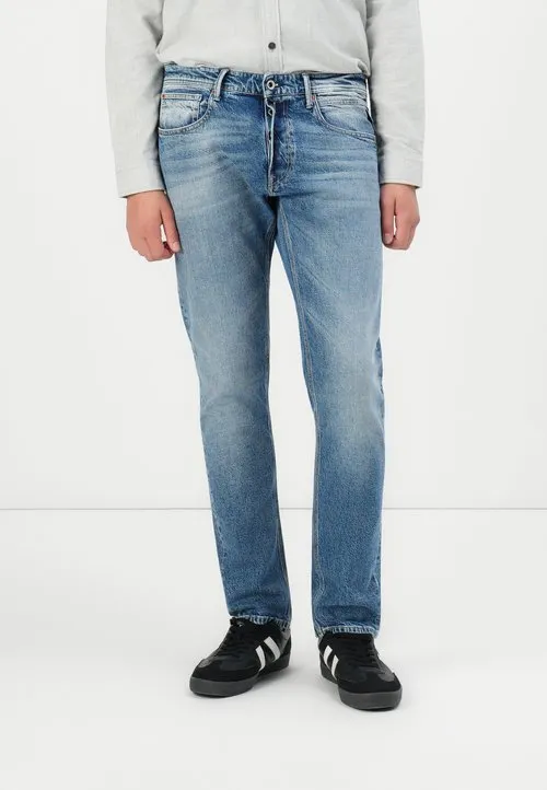 WILLBI PANTS - Jeans straight leg - medium blue