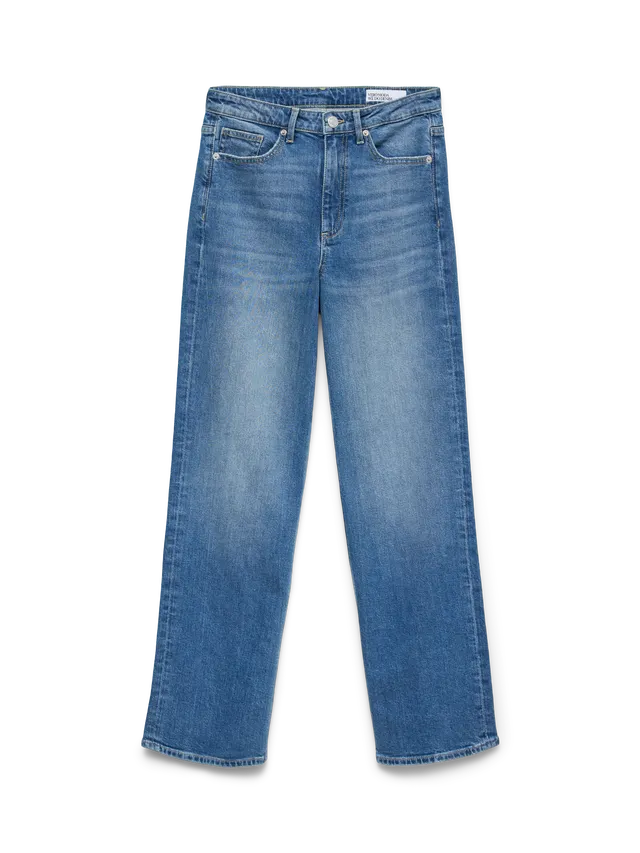VMTESSA-STRETCH Høyt snitt Wide Leg Fit Jeans