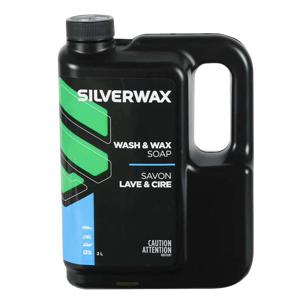 Savon doux avec cire pour l'auto 2 L SILVERWAX
