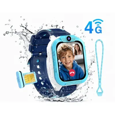 Blackview Z40 PRO Kinder Smartwatch Tap-to-Friends Funktion, Schrittzählung, GPS+WLAN+LBS, 1.85 ", 850mAh, SOS Taste, 4G, Schulmodus ohne Spiele, IP68