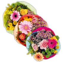 Silvester Blumenstrauß "Happy"