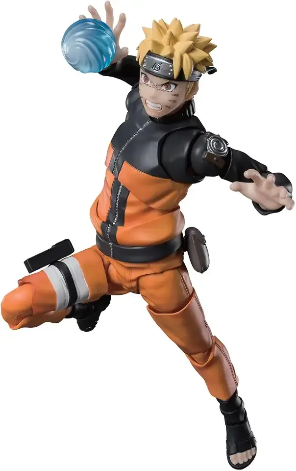 TAMASHII NATIONS - Naruto Shippuden - Naruto Uzumaki -The Jinchuriki Entrusted with Hope, Bandai Spirits S.H.Figuarts Action Figure | Naruto Shippuden 6 Inch Action Figure S.H. Figuarts - Jinchuuriki Naruto Uzumaki