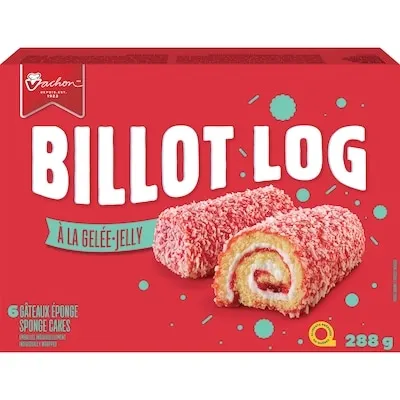 Jelly Log Rolled Sponge Cakes
