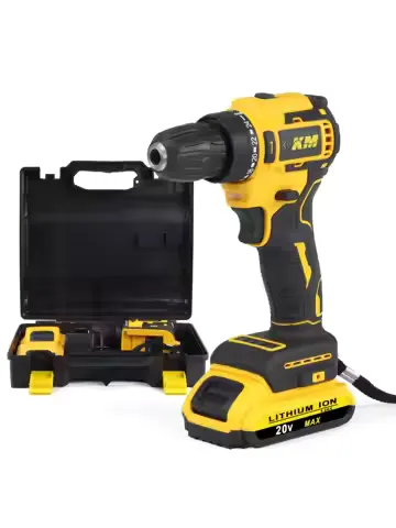 JH Custom Rechargeable Li-ion Battery Power Screw Drivers Cordless Impact Drill Set Portable Electric Screwdriver Kits