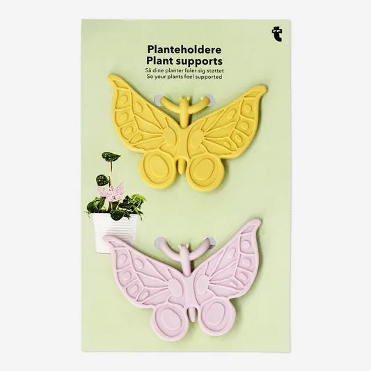 Butterfly shaped plant supports -...