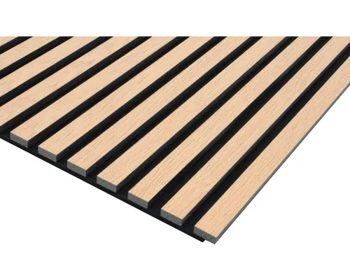 Akustický panel 2400 x 572 x 19 mm dub