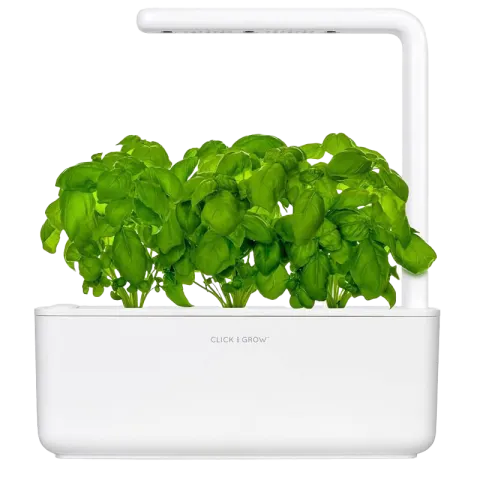 Chytrý květináč Click and Grow Smart Garden 3 bílá