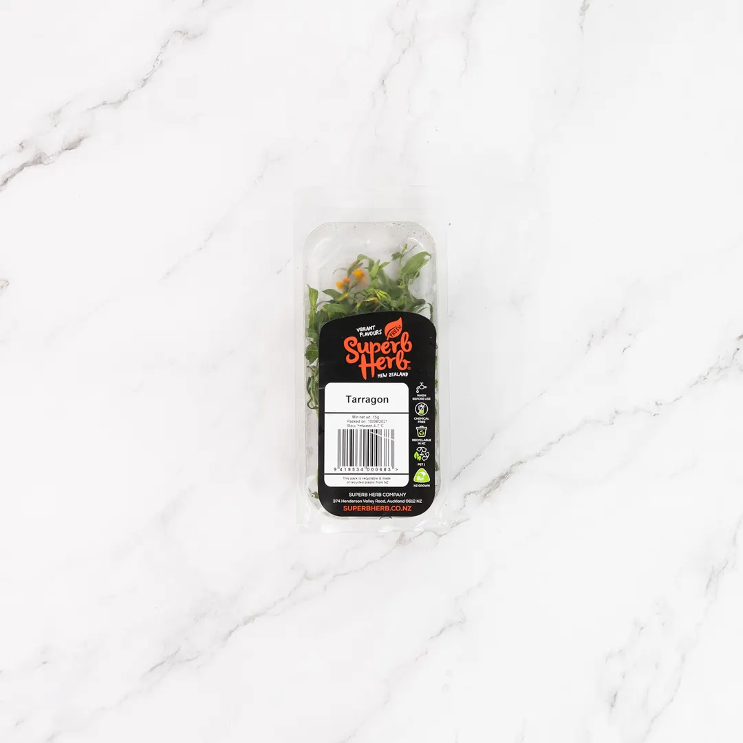 superb herb tarragon prepack 15g