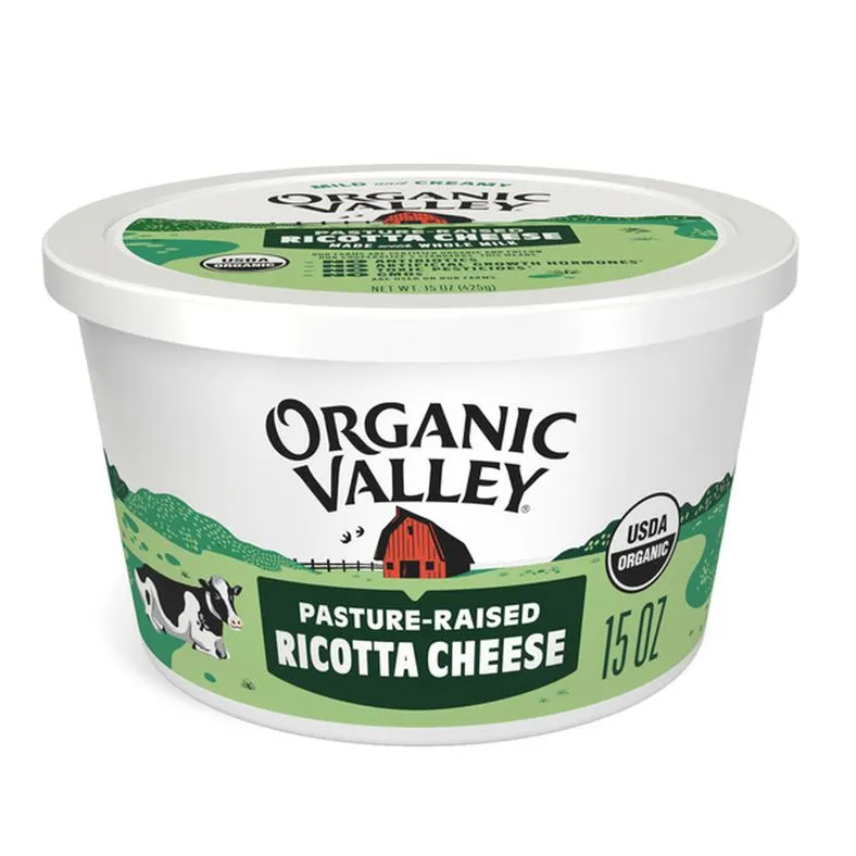 Organic Valley® Whole Milk Organic Ricotta Cheese