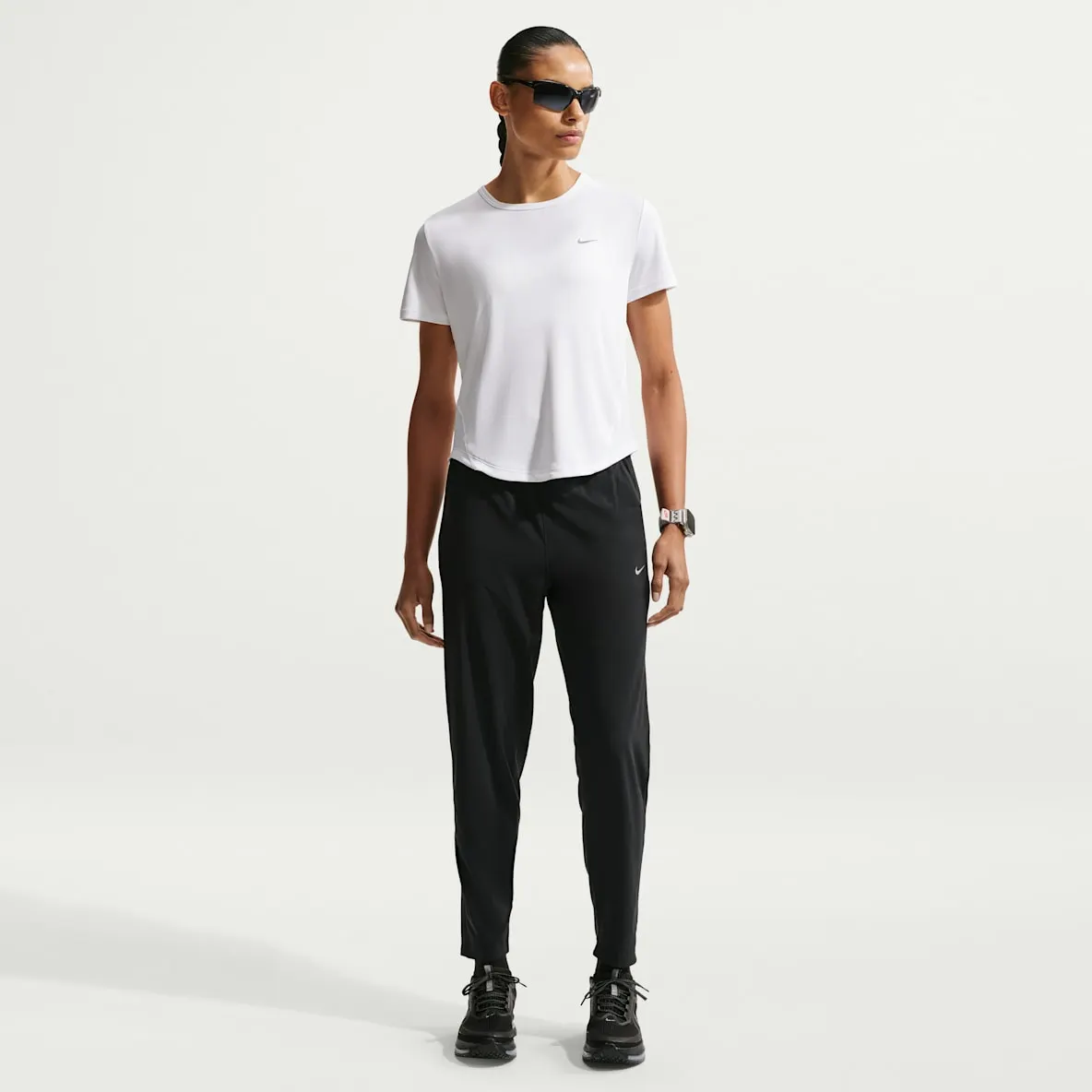 Dri-FIT løpebukse i 7/8 lengde med mellomhøyt liv til dame