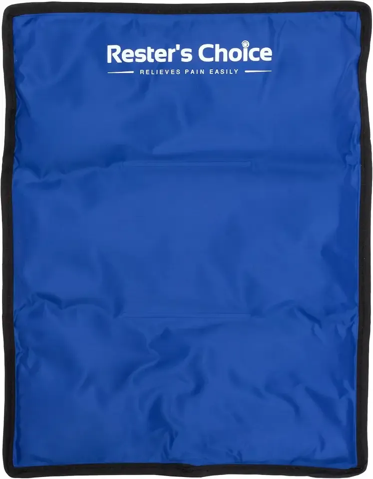Gel Soft Flexible Ice Pack for Injuries Reusable - (Large: 11"x14.5") for Hip, Shoulder, Knee, Back - Comfy Cold Pack Compress for Swelling, Bruises, Surgery