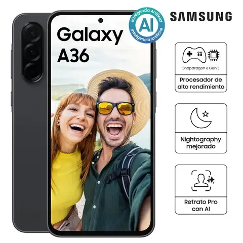 Galaxy A36 5G Black 128GB