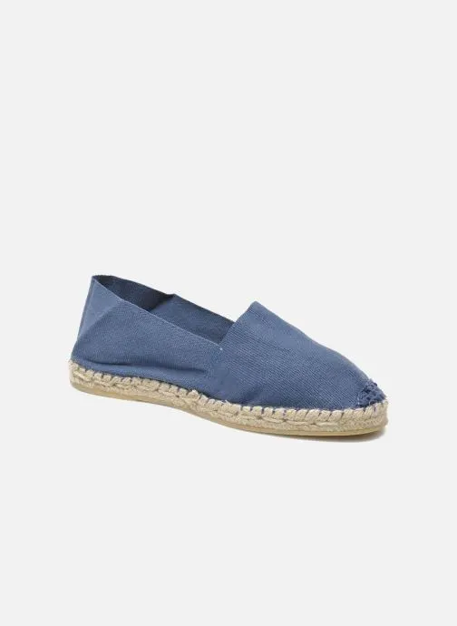 Platte espadrilles Sabline F dames blauw