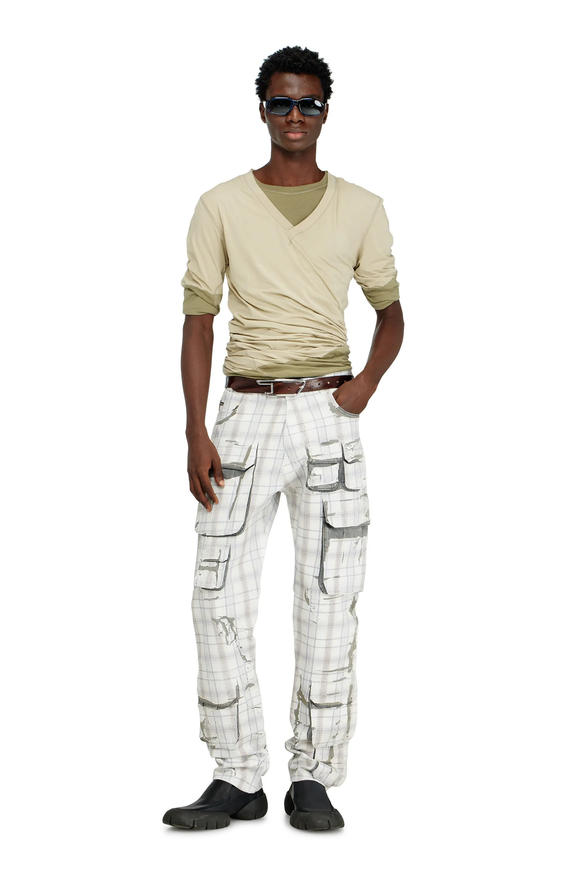 Twisted double-layer top