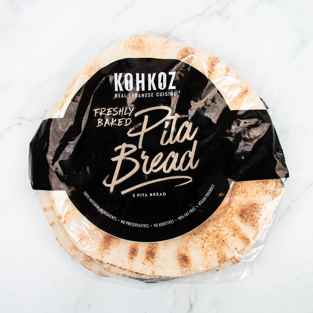 kohkoz pita bread 5 pack
