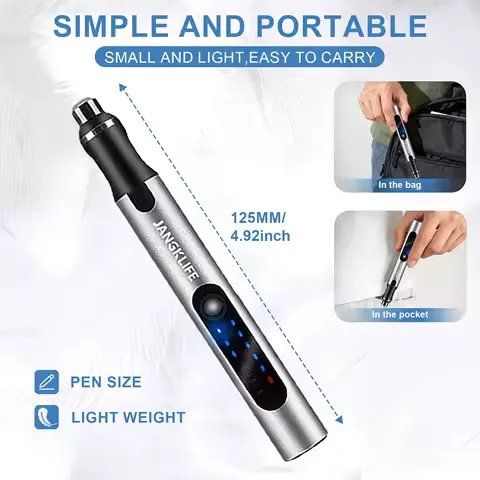 Cordless Rotary Tool Set - Rechargeable Engraving Pen with Adjustable Speeds, Portable Woodworking Kit for Sanding, Polishing, Drilling & Etching, 280mAh Battery, Carving Pen，Engraving, DIY Crafts