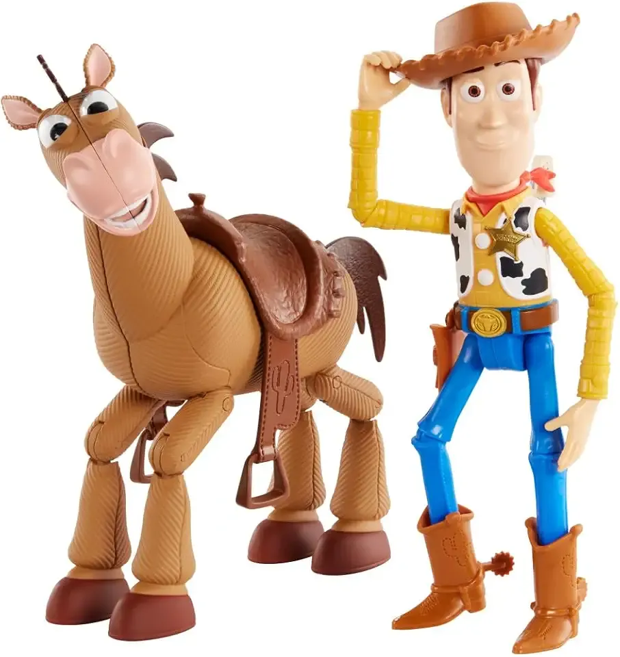 Mattel Disney and Pixar Toy Story 4 Woody & Bullseye ​