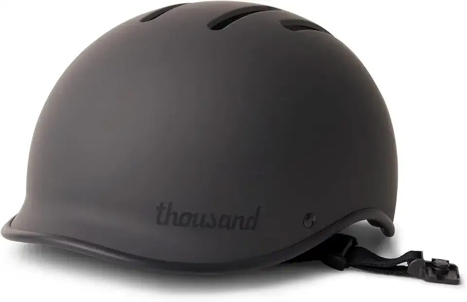 Thousand Heritage 2.0 Adult Bike Helmet; The Original Low Profile Retro Commuter Cycling Helmet Safety Certified for Bicycle Skateboard Skating Roller Skates; for Men & Women
