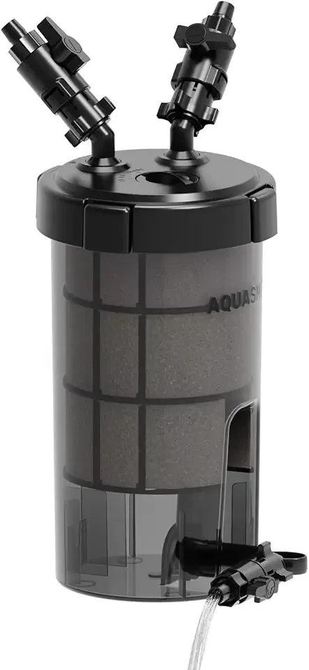 Non-Powered Prefilter Canister Filters for Aquarium,Self-Cleaning Aquarium Filter,Forms Synergistic Filtration System with Main Canister Filter,Extends Main Filter Maintenance
