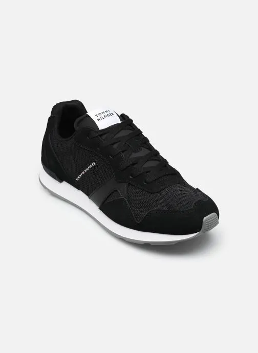 Lage sneakers RUNNER ICON MIX heren zwart