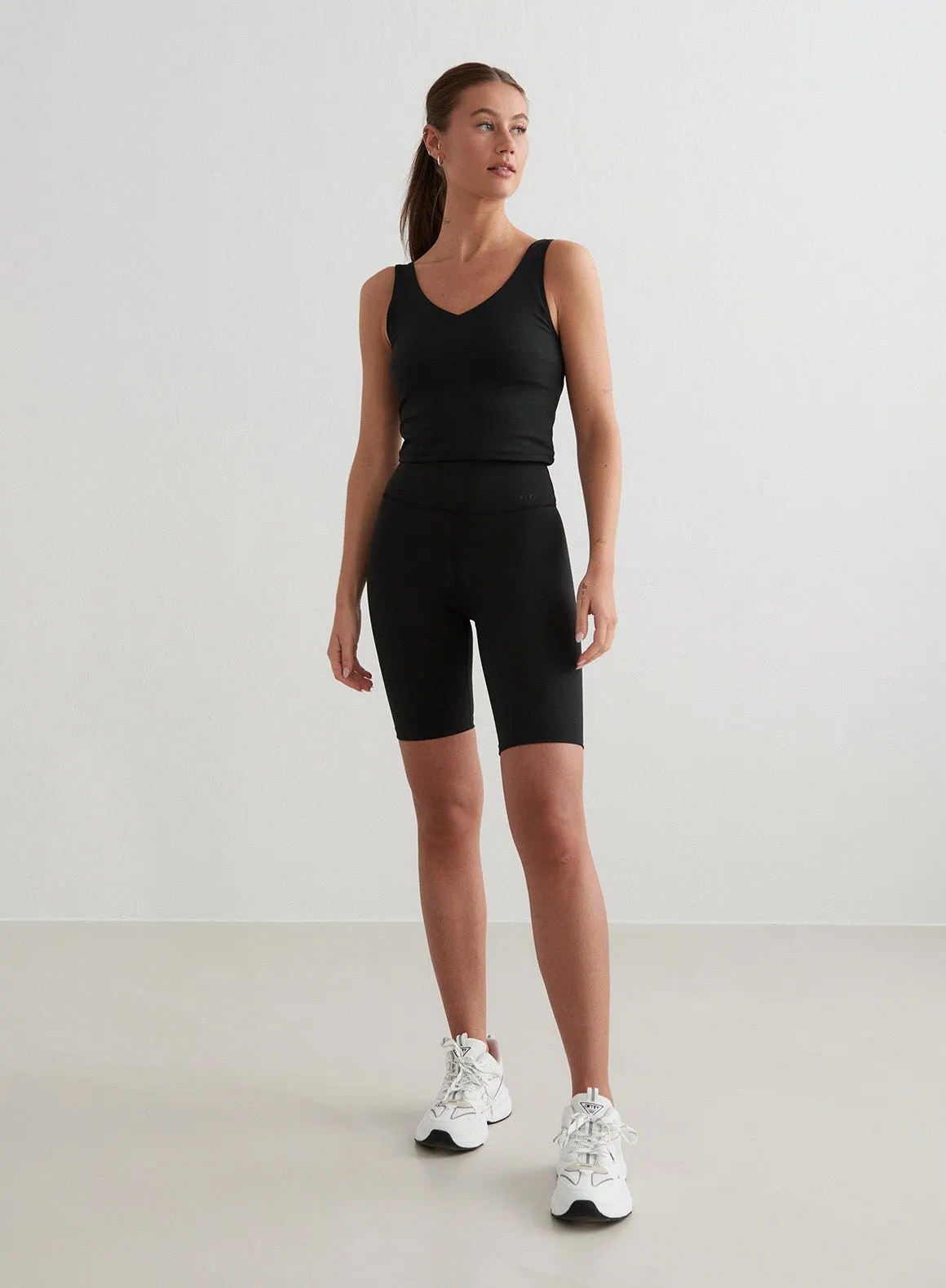 Black Sense Biker Shorts