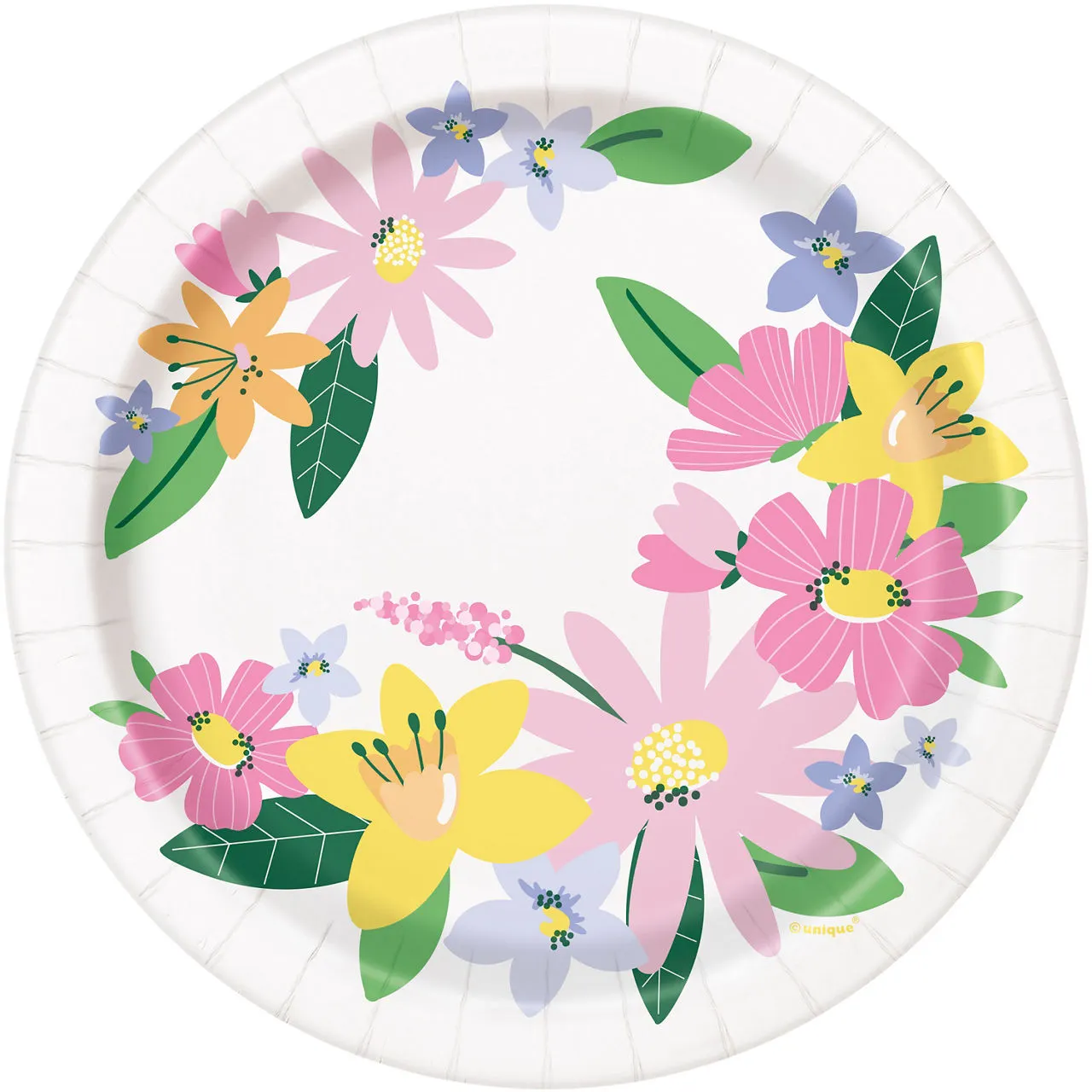 Wildflower-Garden-7"-Plates,-8ct