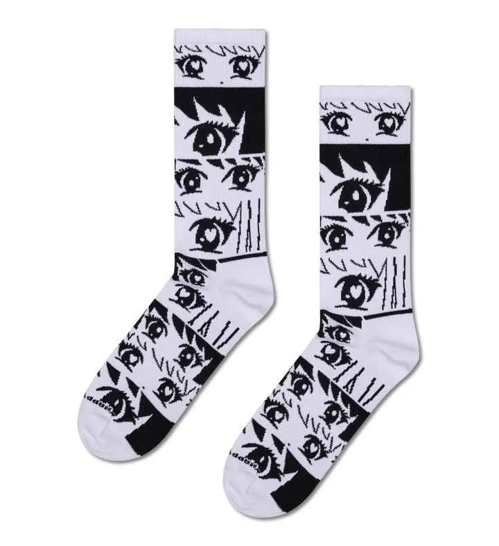Anime Stripes Sneaker Sock