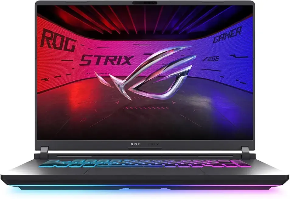 ROG Strix G16 (2025) Gaming Laptop, 16” FHD+ 16:10 165Hz/3ms, NVIDIA® GeForce RTX™ 5050, Intel® Core™ i5-13450HX, 16GB DDR5-5600, 1TB PCIe Gen 4 SSD, Wi-Fi 7, Windows 11 Home, G615JH-DS54