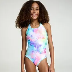 DSG Girls' Strappy One Piece Swimsuit