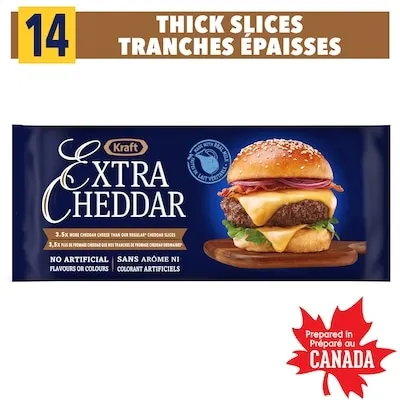 Extra Cheddar Slices