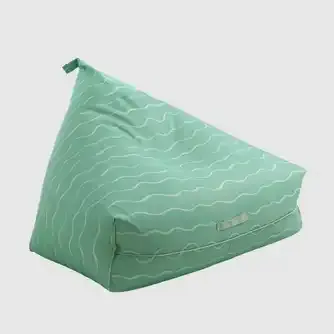 Twill & Co Maritime Wave Print Slouch Bean Bag Mint 200L