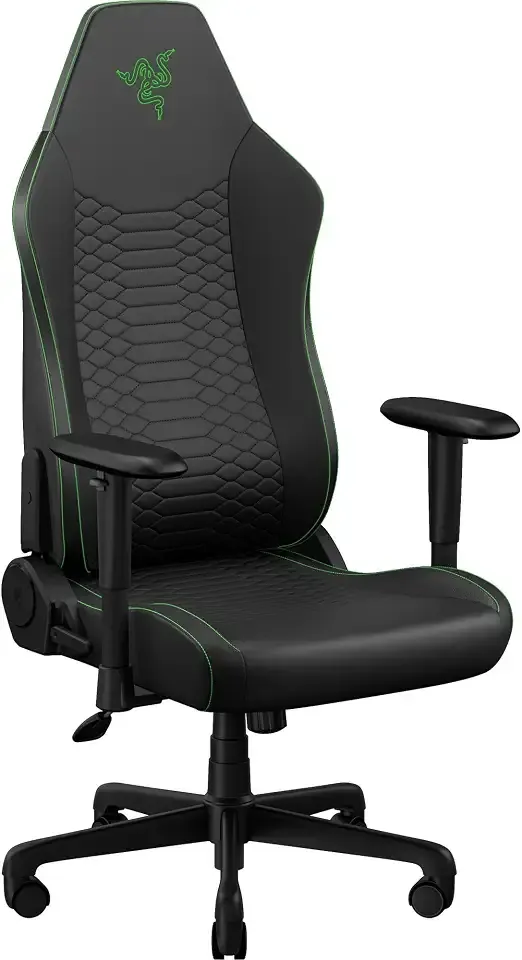 Razer Iskur V2 X NewGen Ergonomic Gaming Chair, Black/Green