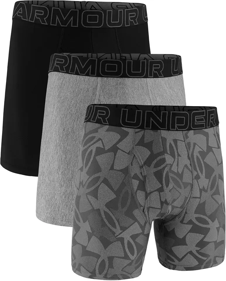 mens Multi-pack Performance Tech Boxerjock Brief, 6" Inseam, All-day Comfort & Soft