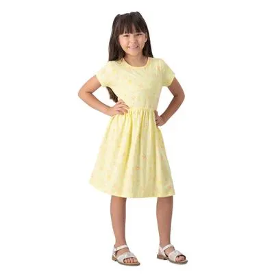 Vestido Fantastic Niña Diseño Arcoíris Y Estrellas