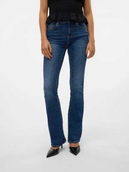 VMFLASH Middels høyt snitt Flared Fit Jeans