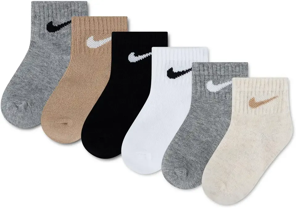 6-Pack Baby/Toddler Socks