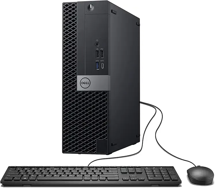 Dell Optiplex 7050 SFF Desktop PC Intel i7-7700 4-Cores 3.60GHz 32GB DDR4 1TB SSD WiFi BT HDMI Duel Monitor Support Windows 11 Pro Excellent Condition(Renewed)