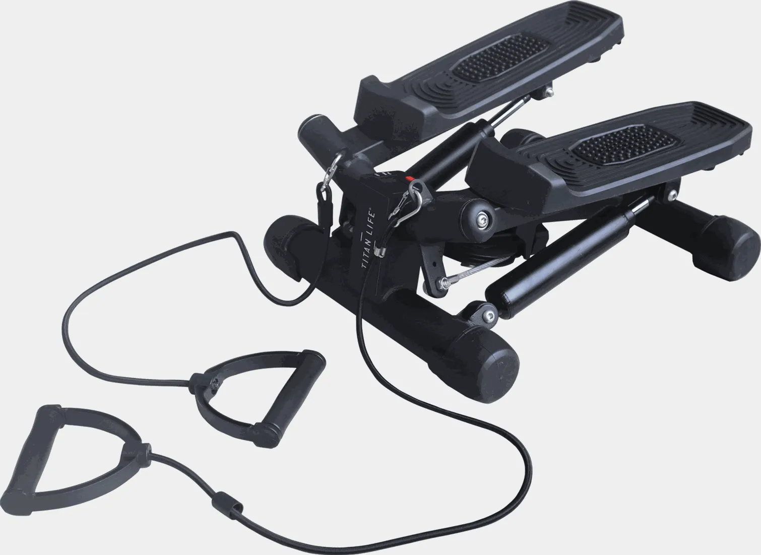 Mini Stepper With Resistance Tubes, mini stepper med motstandsbånd