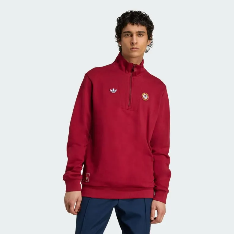 Aston Villa FC Terrace Icons Half-Zip Overdel
