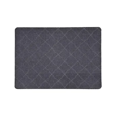 Utility Embossed Needlepunch Mat 31" x 44" Grey
