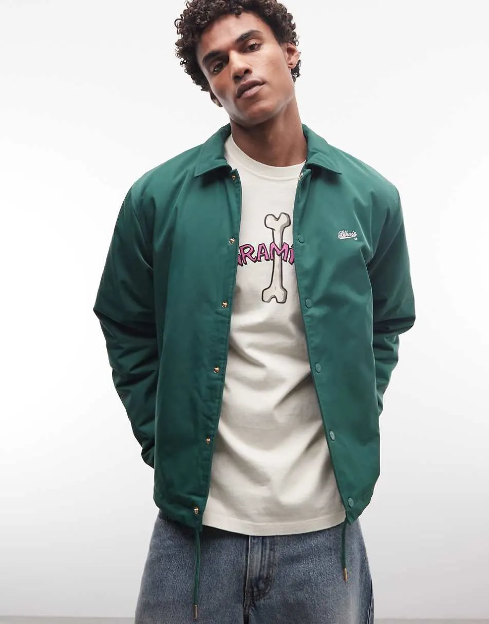 BLKVIS coach jacket in green