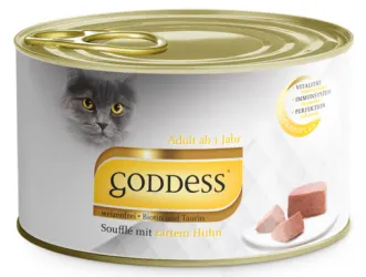 GODDESS Soufflé mit Huhn für Katzen 12 x 85 g