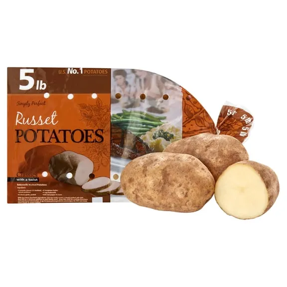 Best seller, Fresh Whole Russet Potatoes , 5 lb Bag $3.47 69.4 ¢/lb