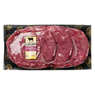 Black Angus Beef Choice Boneless Cubed Steak, per lb
