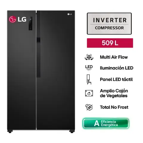 Refrigeradora Side by Side No Frost 509 Litros GS51MPD