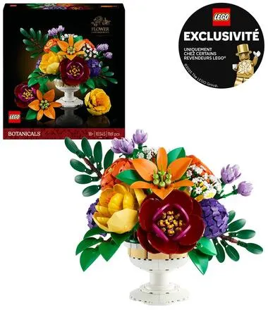 LEGO® BOTANICALS 10345 - LA COMPOSITION FLORALE