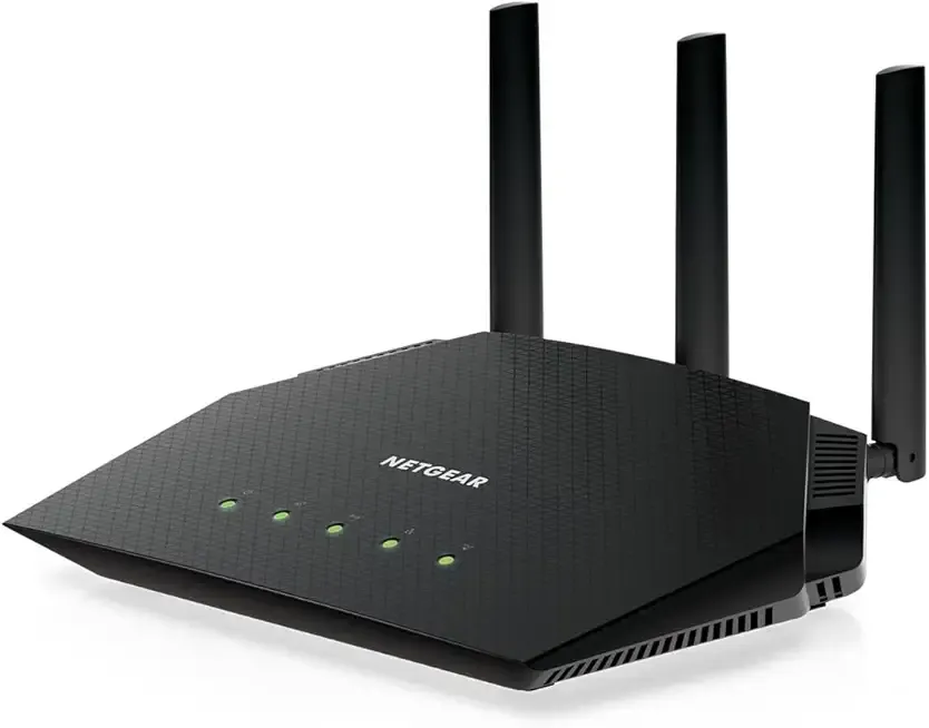 NETGEAR Nighthawk WiFi 6 Router (RAX36) – Router Only, AX3000 3 Gbps Wireless Speed – Dual-Band Gigabit Internet – Covers 2,000 sq. ft., 25 Devices – Built-in VPN, USB 3.0, Gaming